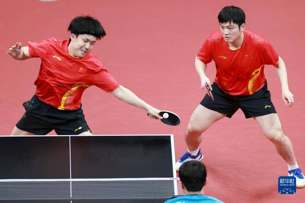 【168资讯】乒乓球——樊振东/王楚钦夺得男子双打金牌